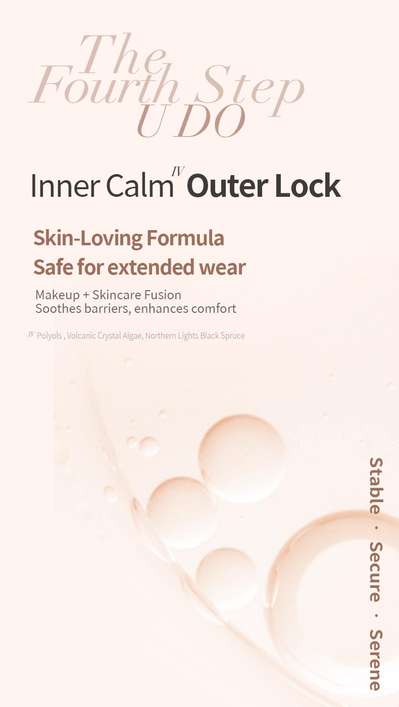 Non-caking long-lasting hydrating oil-controlling foundation for dry skin