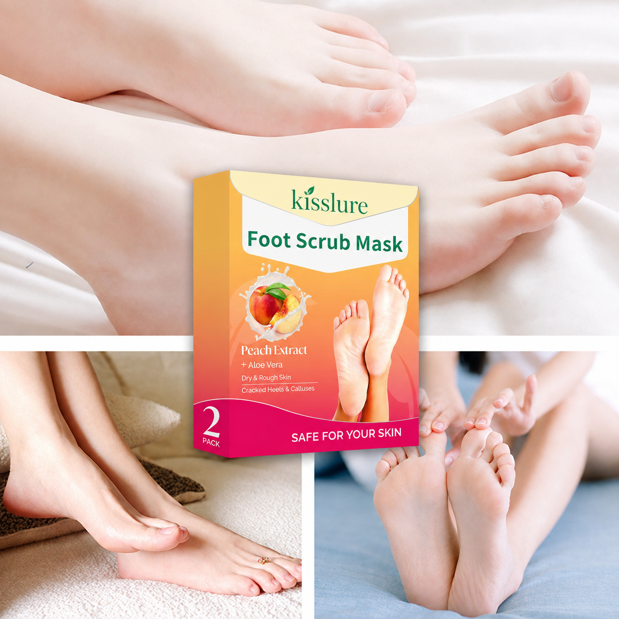 Foot Scrub Mask