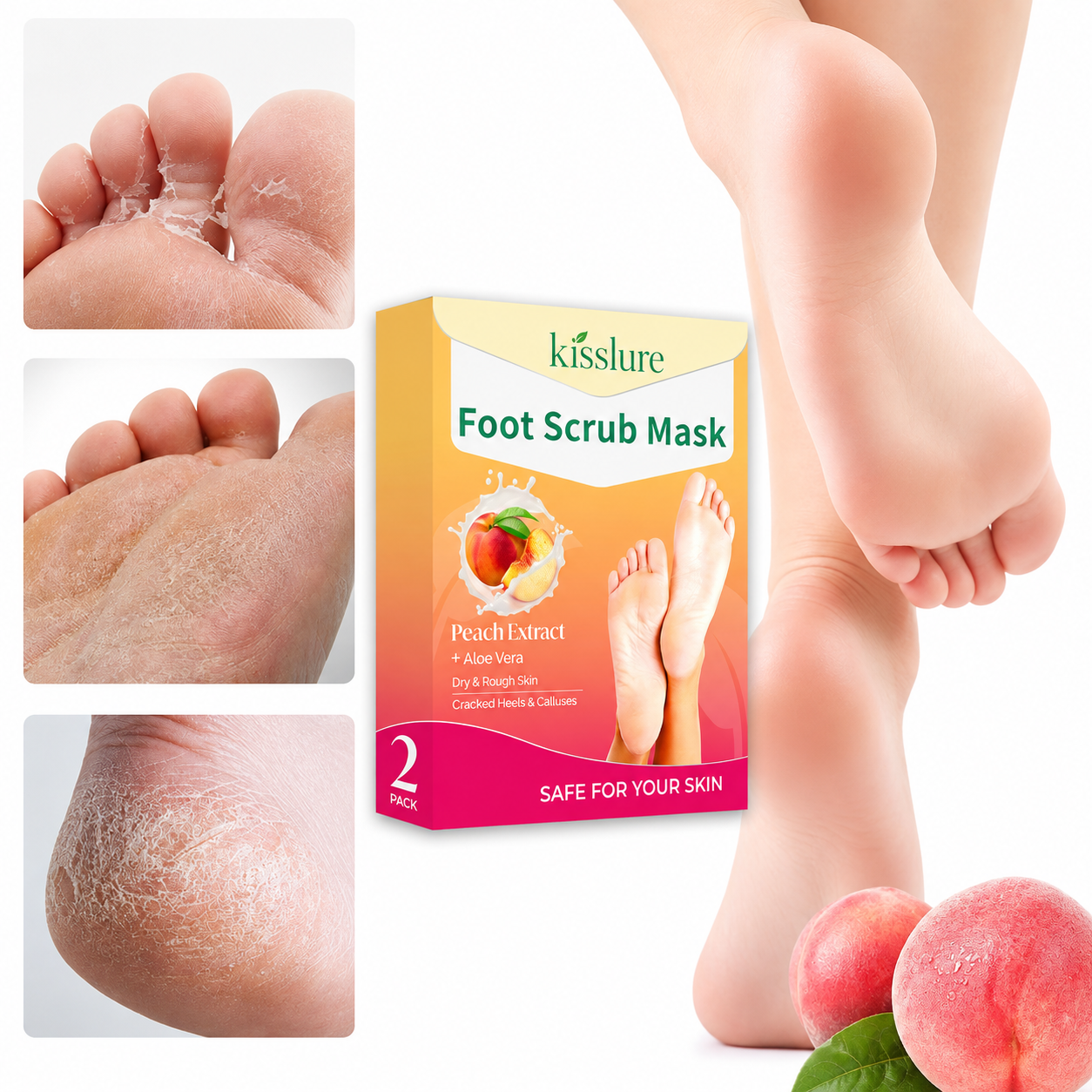 Foot Scrub Mask