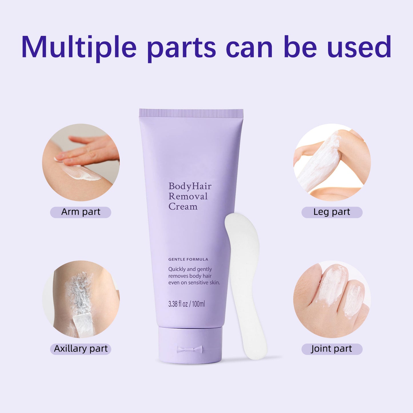 Sensitive Skin Body Hair Removal Cream
