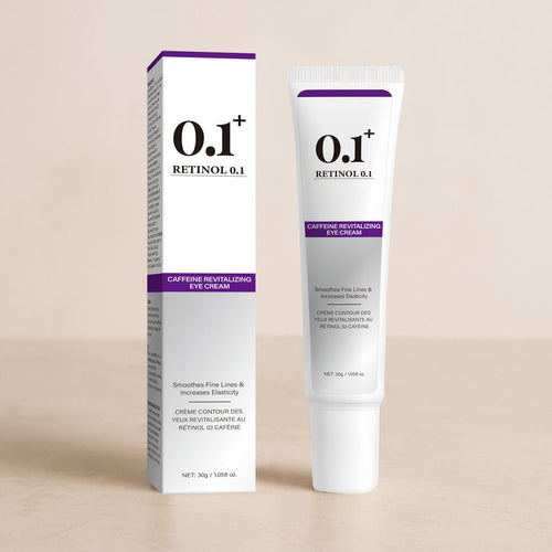 Retinol 0.1 Caffeine Eye Cream for Firming, Anti-Wrinkle, and Brightening