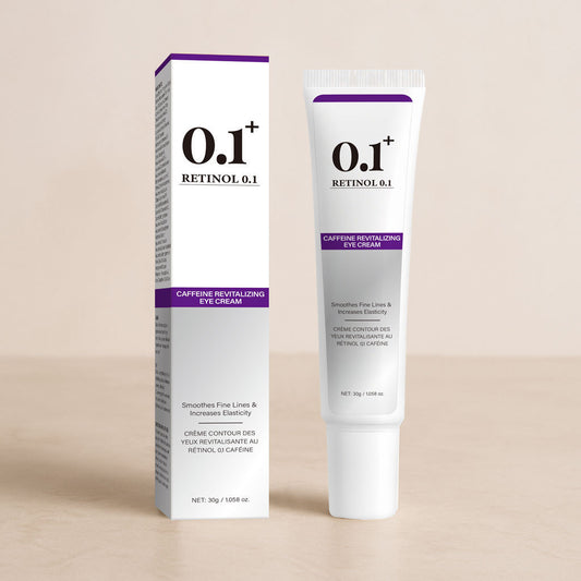 Retinol 0.1 Caffeine Eye Cream for Firming, Anti-Wrinkle, and Brightening