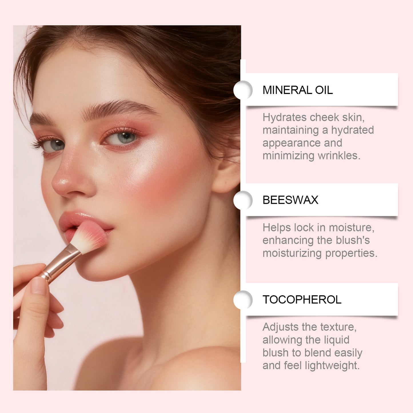 Orange 2-In-1 Blush Stick Has A Light Texture
