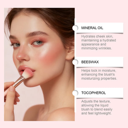 Orange 2-In-1 Blush Stick Has A Light Texture